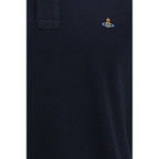 Vivienne Westwood Blue Cotton Polo Shirt Vivienne Westwood