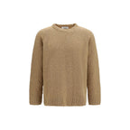 Laneus Beige Wool Oves Aries Sweatshirt Laneus