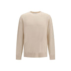 Laneus Beige Cashmere Sweatshirt Laneus