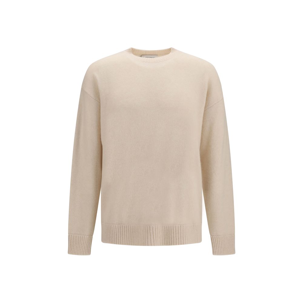 Laneus Beige Cashmere Sweatshirt Laneus