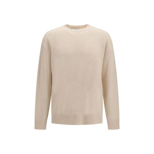 Laneus Beige Cashmere Sweatshirt Laneus
