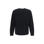 Laneus Black Cashmere Sweatshirt Laneus