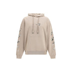 Off-White Beige Cotton Sweatshirt Off-White
