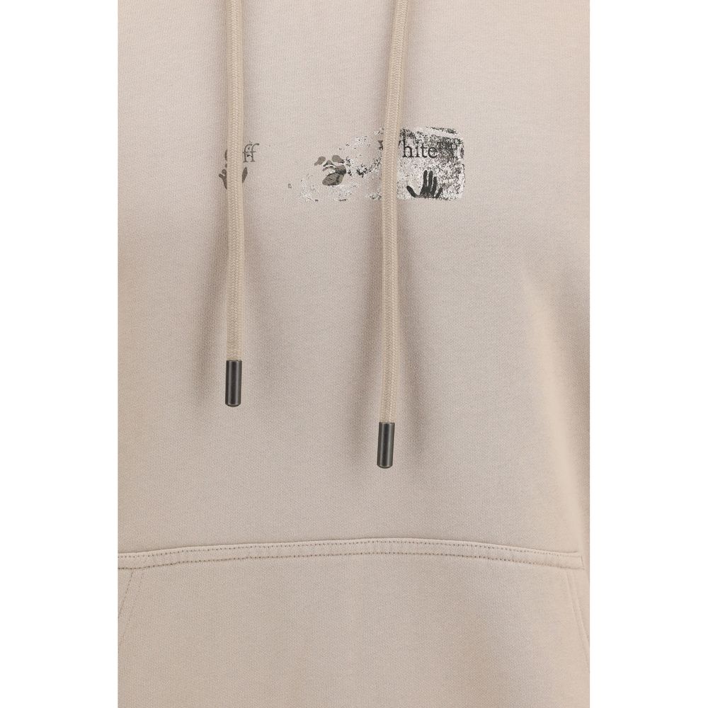 Off-White Beige Cotton Sweatshirt Off-White