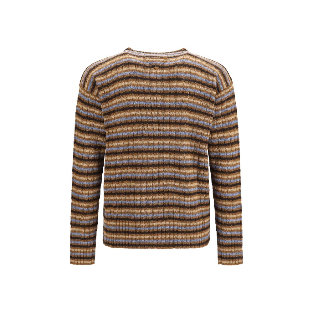 Prada Multicolor Wool Oves Aries Sweatshirt Prada