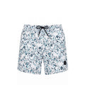 Trussardi Beachwear White Polyester Men Swim Shorts