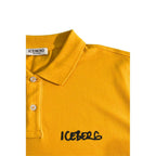 Iceberg Yellow Cotton Men Polo Shirt - Eljoys Fashion 