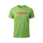 Iceberg Green Cotton Men T-Shirt