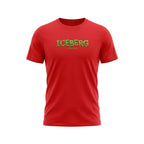 Iceberg Red Cotton Men T-Shirt
