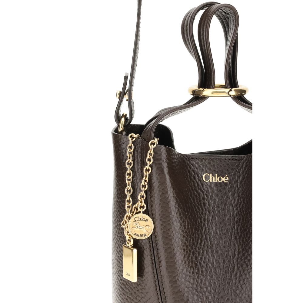 Chloé Brown Calf Leather Bos Taurus Shoulder Bag Chloé