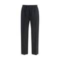 Valentino Garavani Black Wool Oves Aries Chino Pants