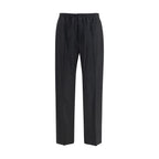Valentino Garavani Black Wool Oves Aries Chino Pants