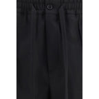 Valentino Garavani Black Wool Oves Aries Chino Pants
