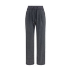 Herno Gray Cotton Casual Pants - Eljoys Fashion 