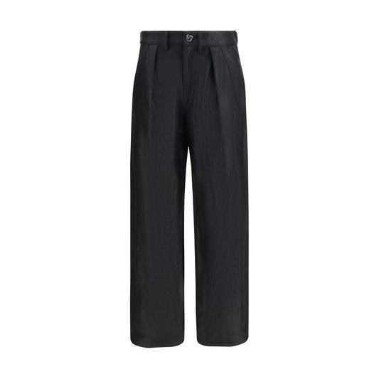 Kristina Ti Black Polyester Casual Pants