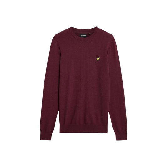 Lyle & Scott Bordeaux Cotton Sweatshirt
