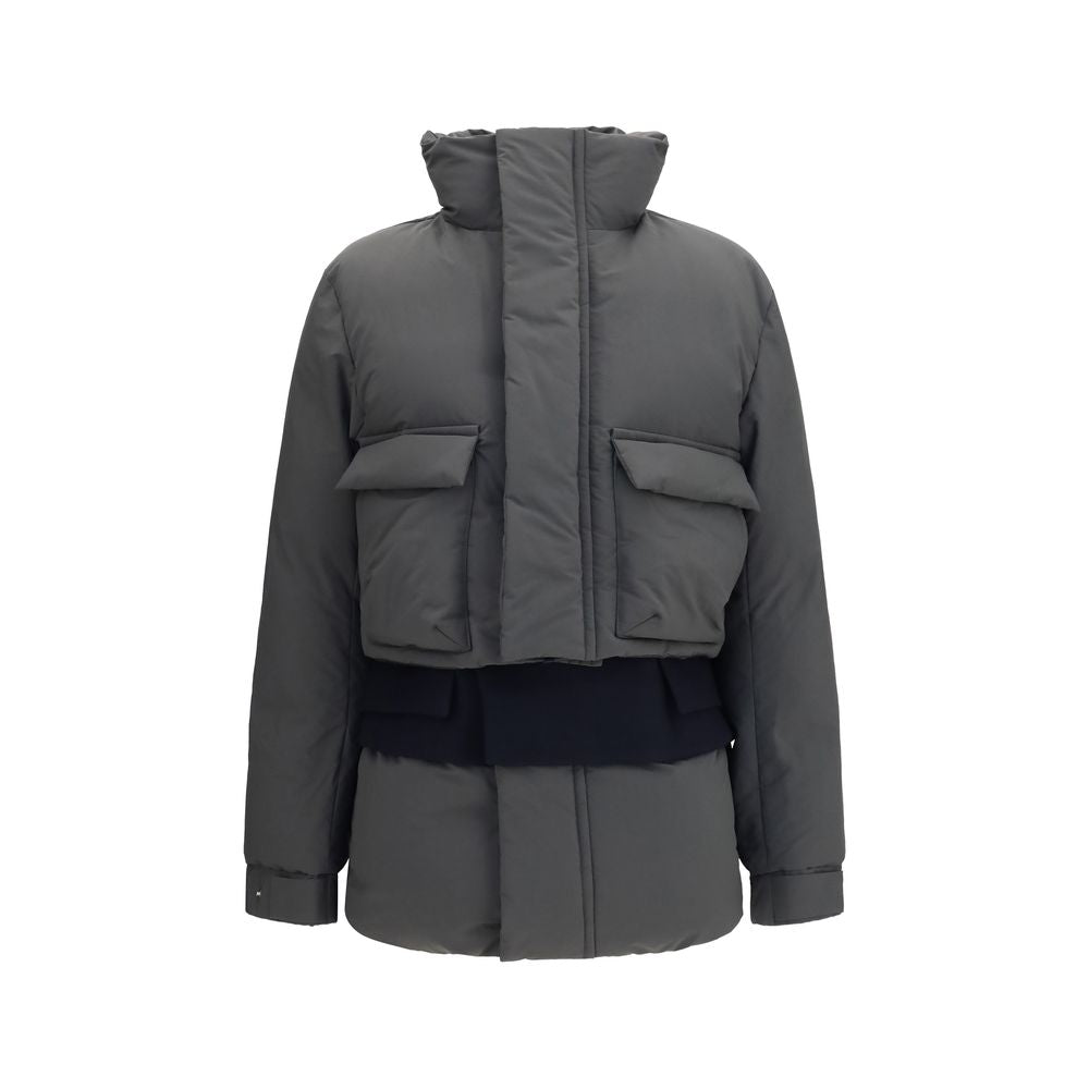 Sacai Multicolor Polyester Coat - Eljoys Fashion 