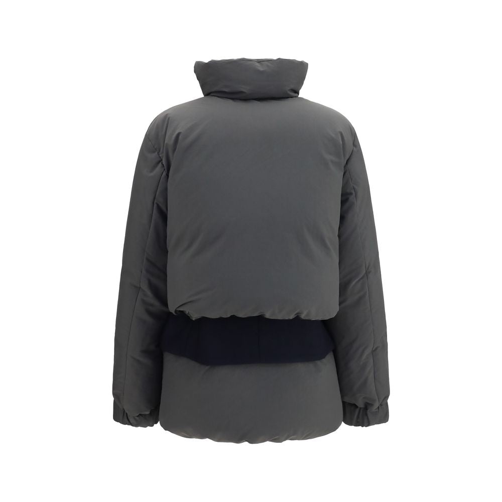 Sacai Multicolor Polyester Coat - Eljoys Fashion 