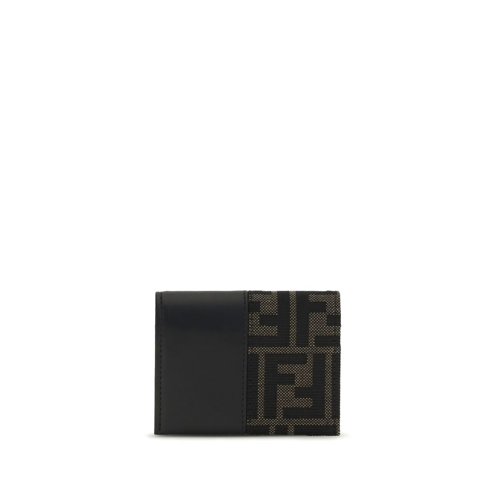 Fendi Brown Polyester Wallet Fendi