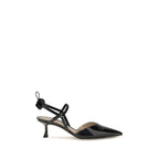 Fendi Black Calf Leather Bos Taurus Pumps - Eljoys Fashion 