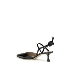 Fendi Black Calf Leather Bos Taurus Pumps - Eljoys Fashion 