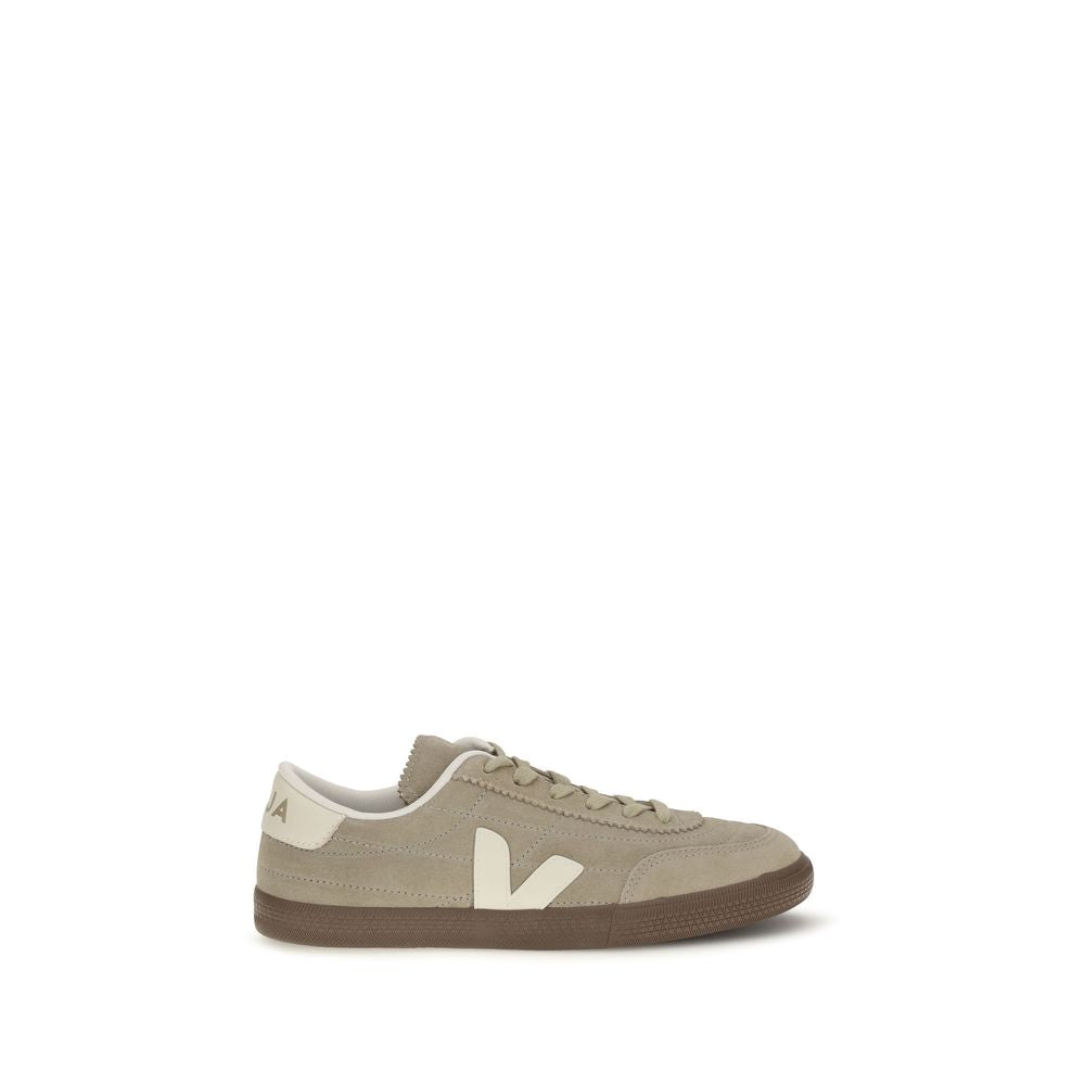 Veja Bicolor Suede Leather Low Top Sneakers Veja