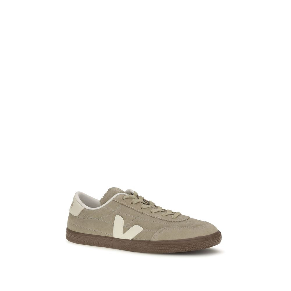 Veja Bicolor Suede Leather Low Top Sneakers Veja