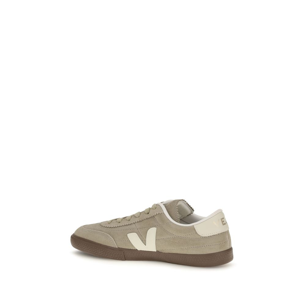 Veja Bicolor Suede Leather Low Top Sneakers Veja