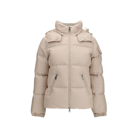 Moncler Beige Goose Down Shell Jacket Moncler