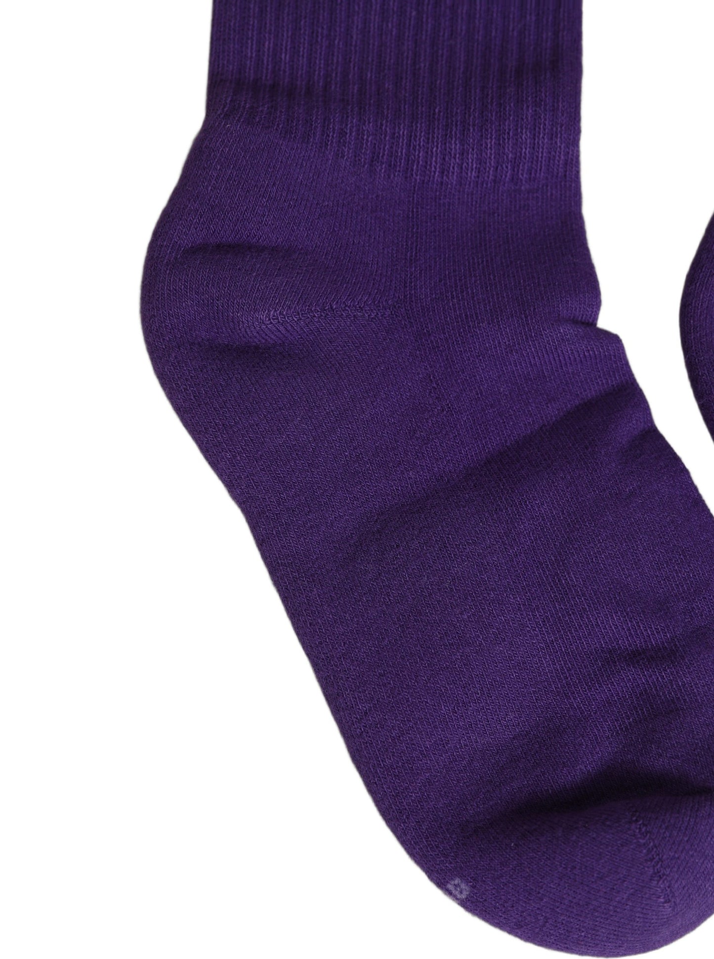 Dolce & Gabbana Violet Cotton Ribbed Mid Calf Women Accessory Socks