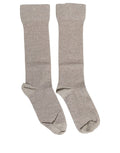Dolce & Gabbana Gray Viscose Logo Mid Calf Accessory Socks - Eljoys Fashion 