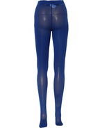 Dolce & Gabbana Blue Nylon Tights Stocking Pantyhose Socks - Eljoys Fashion 