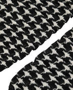 Dolce & Gabbana Black White Houndstooth Ankle Length Socks - Eljoys Fashion 
