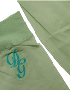 Dolce & Gabbana Green Knee High Sheer Nylon Accessory Socks - Eljoys Fashion 