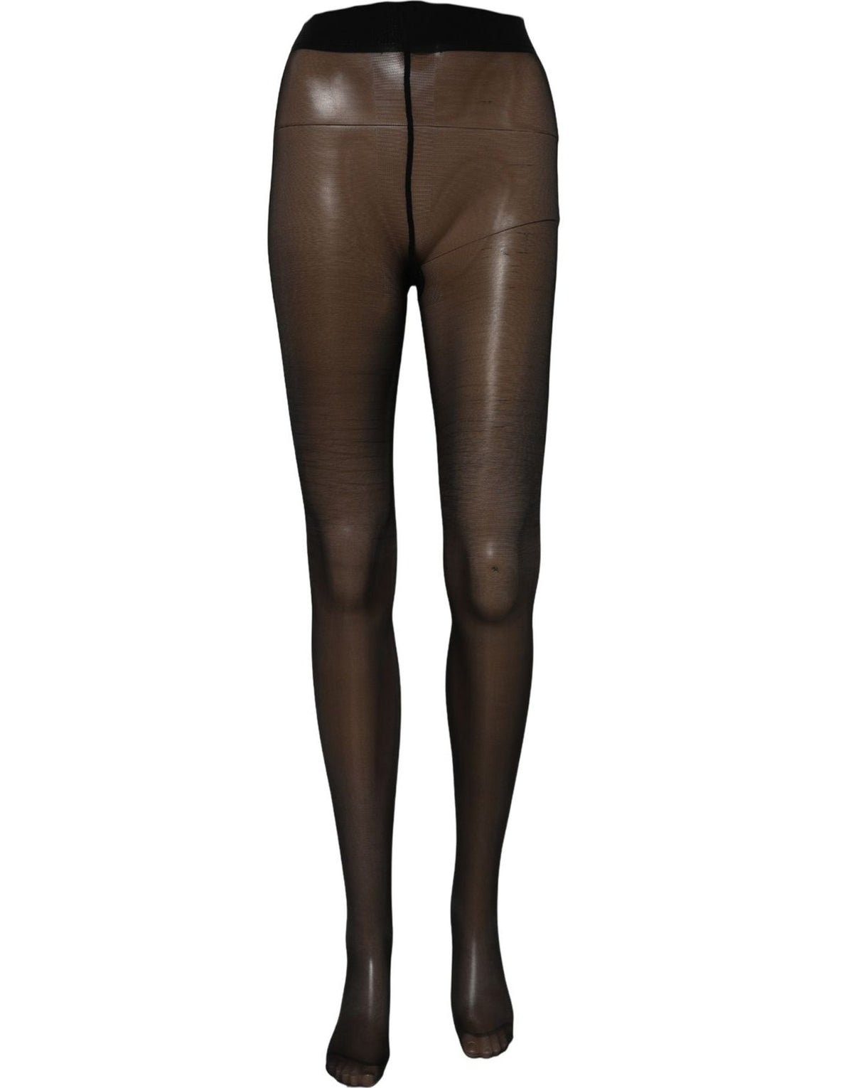 Dolce & Gabbana Black Nylon Tights Stocking Pantyhose Socks - Eljoys Fashion 