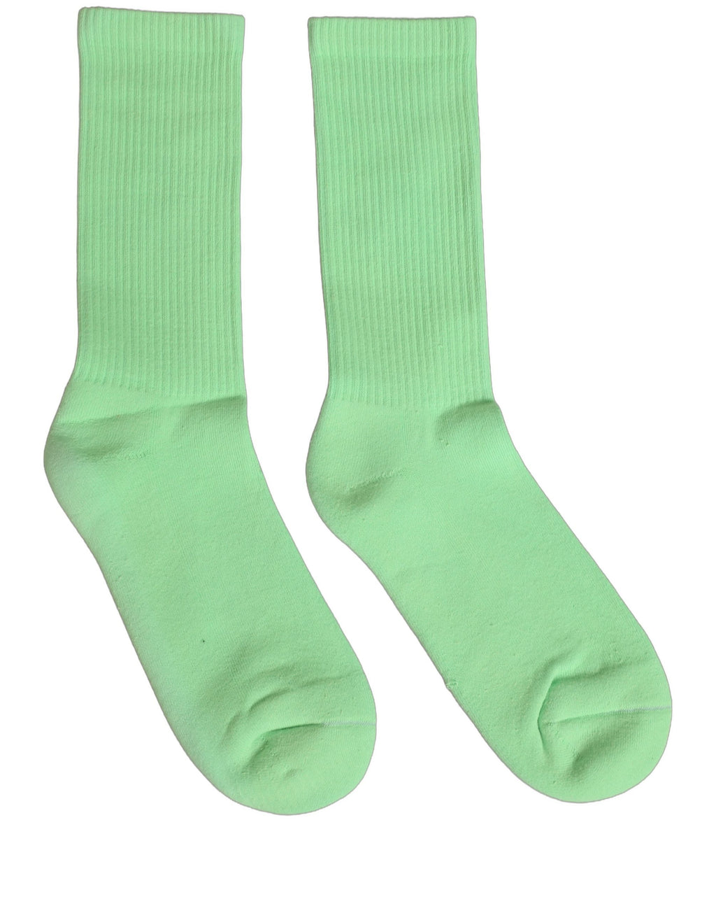 Dolce & Gabbana Green Cotton Ribbed Mid Calf Women Accessory Socks - Eljoys Fashion 