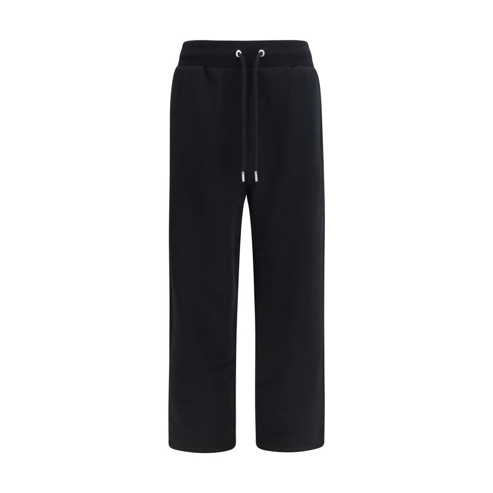 Ami Paris Black Cotton Joggers Workout Pants Ami Paris