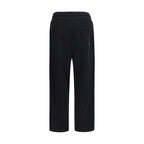 Ami Paris Black Cotton Joggers (Workout Pants)