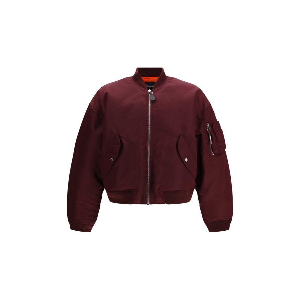 Dsquared² Bordeaux Nylon Bomber Dsquared²