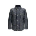 Belstaff Blue Cotton Shell Jacket Belstaff