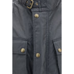 Belstaff Blue Cotton Shell Jacket Belstaff