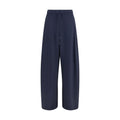 Max Mara Blue Polyamide Casual Pants Max Mara