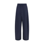 Max Mara Blue Polyamide Casual Pants Max Mara