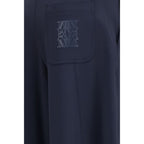 Max Mara Blue Polyamide Casual Pants Max Mara