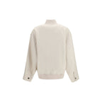 Max Mara Beige Wool Oves Aries Full-Length Jacket Max Mara