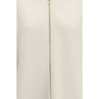 Max Mara Beige Wool Oves Aries Full-Length Jacket Max Mara