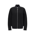 Max Mara Black Wool Oves Aries Full-Length Jacket Max Mara