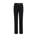 Max Mara Black Viscose Casual Pants Max Mara