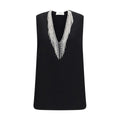 Max Mara Black Polyester Shirt Max Mara