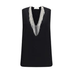 Max Mara Black Polyester Shirt Max Mara